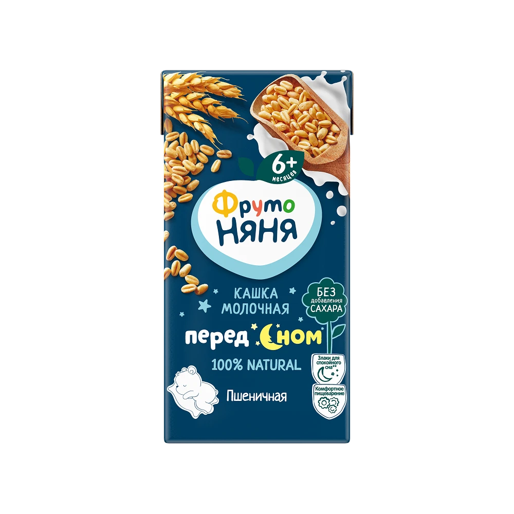 Cháo sữa lỏng "Trước giờ ngủ" lúa mì sữa
