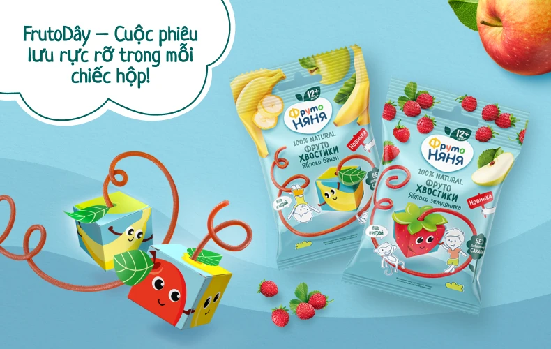 Hãy khám phá thế giới hương vị mới cùng FrutoDây